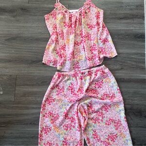 Oscar de la Renta Pink Label Floral Women’s Pajama Set